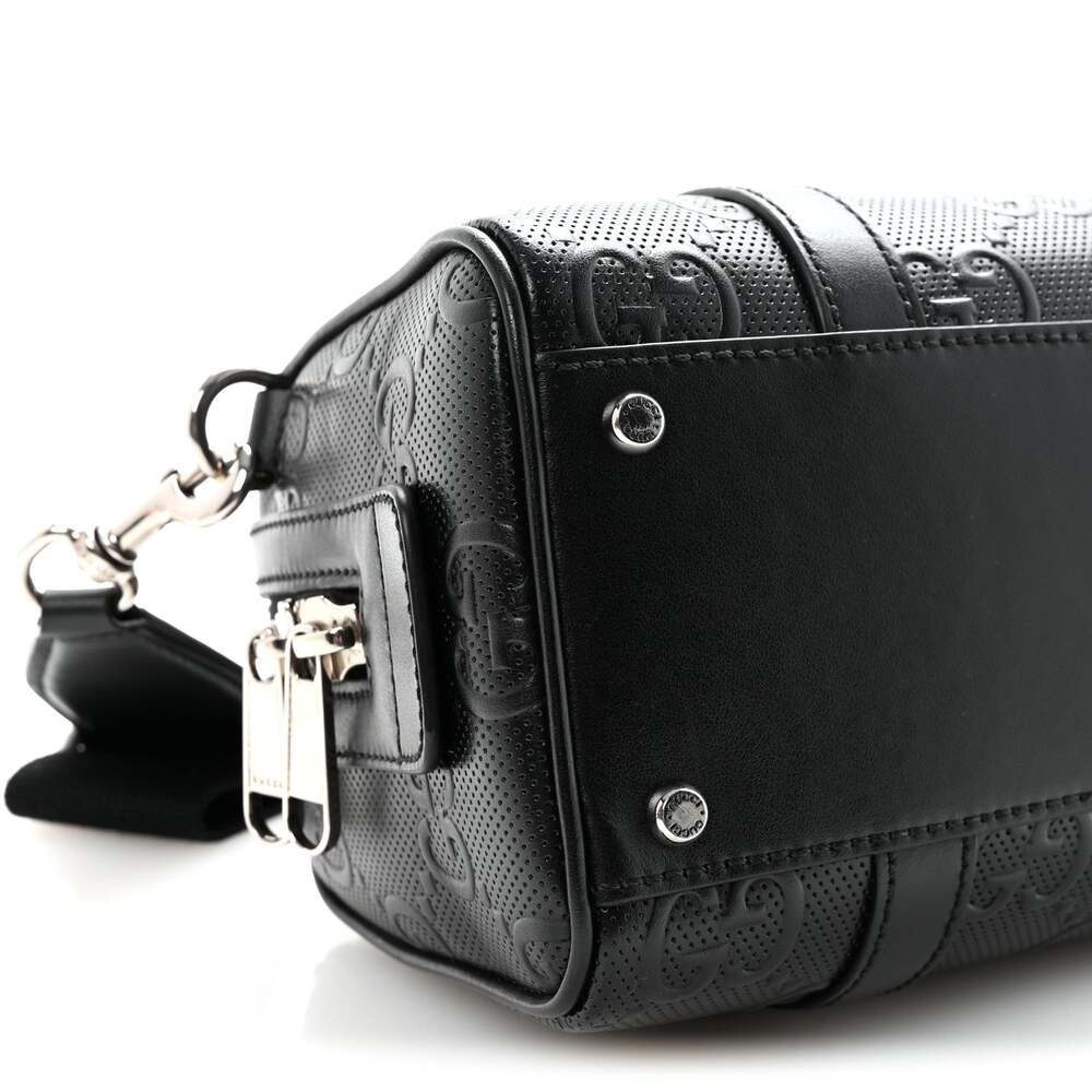 Gucci Calfskin Gg Tennis Embossed Mini #253544G12B - Picture 8 of 9